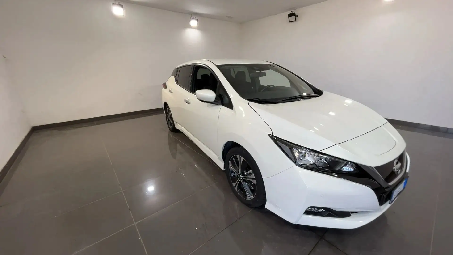 Nissan Leaf Leaf Business 40kWh CVT Blanc - 1