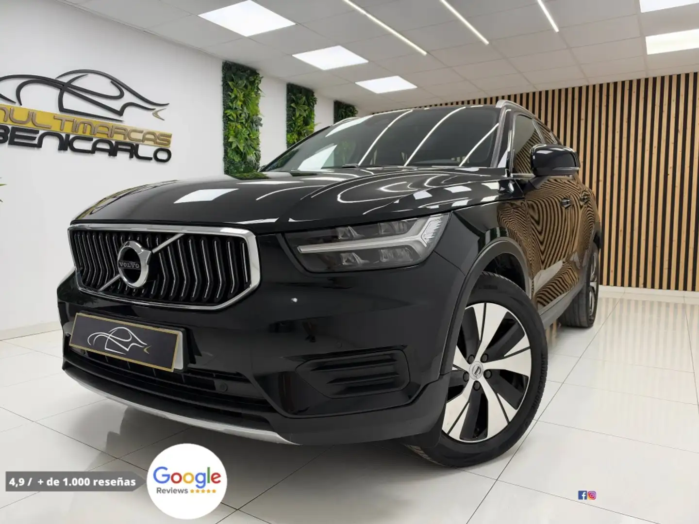 Volvo XC40 T4 Recharge Inscription Aut. Negro - 2