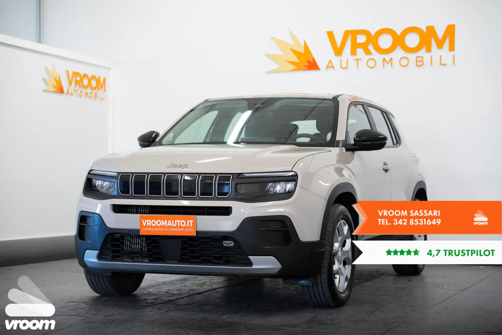 Jeep Avenger Avenger 1.2 Turbo 100 CV Altitude Beige - 1
