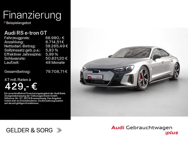 Audi RS e-tron GT quattro 440 kW 464km/WLTP*Air*Pano*