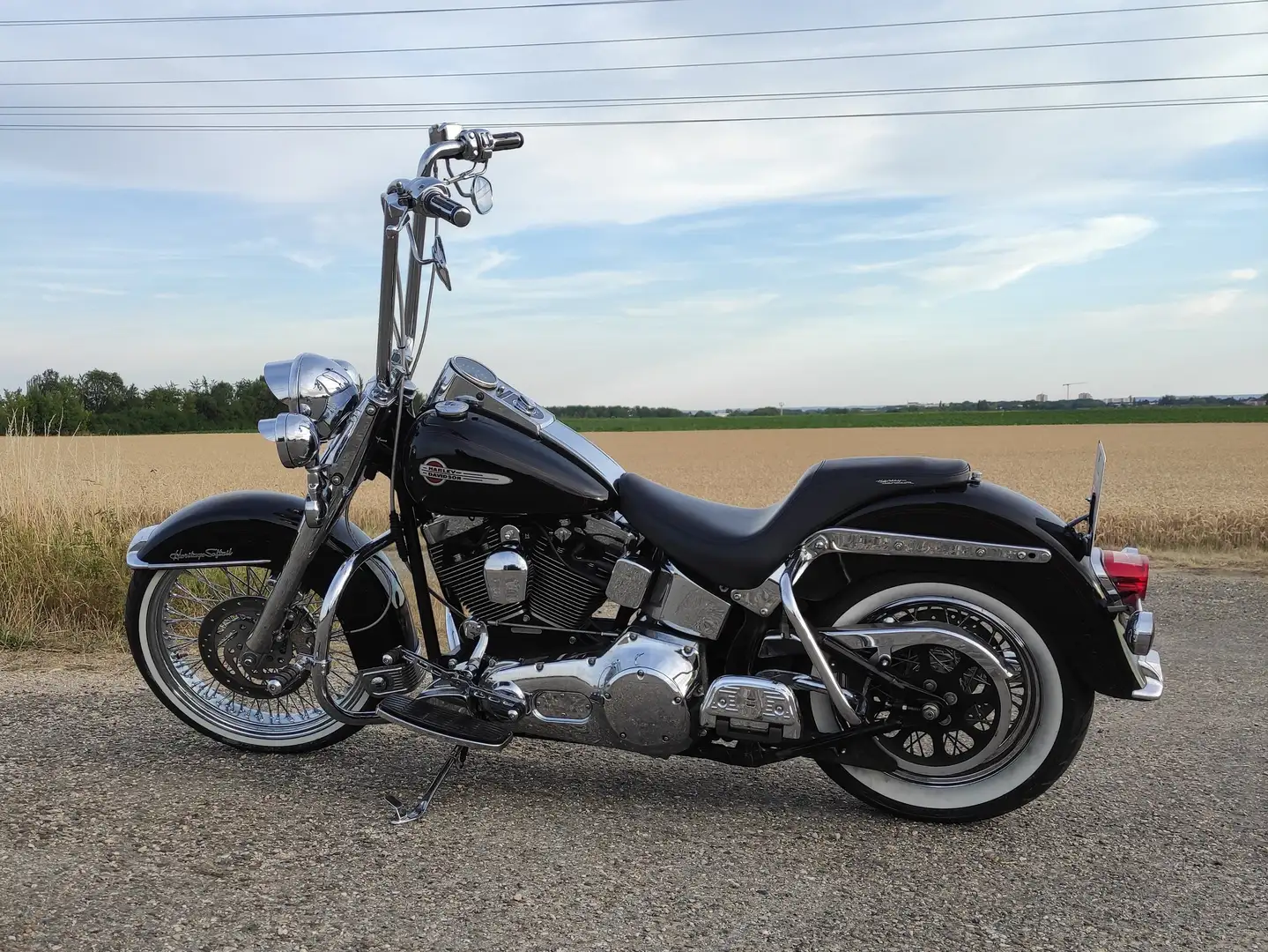 Harley-Davidson Heritage Softail Fekete - 2