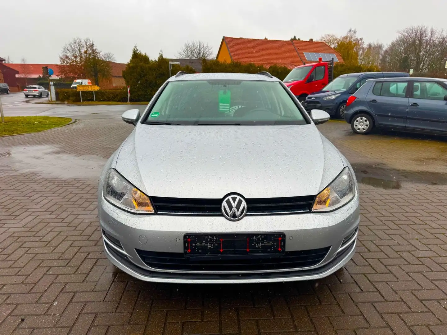 Volkswagen Golf VII Variant Trendline BMT 2.Hand AHK,8fach Argent - 2