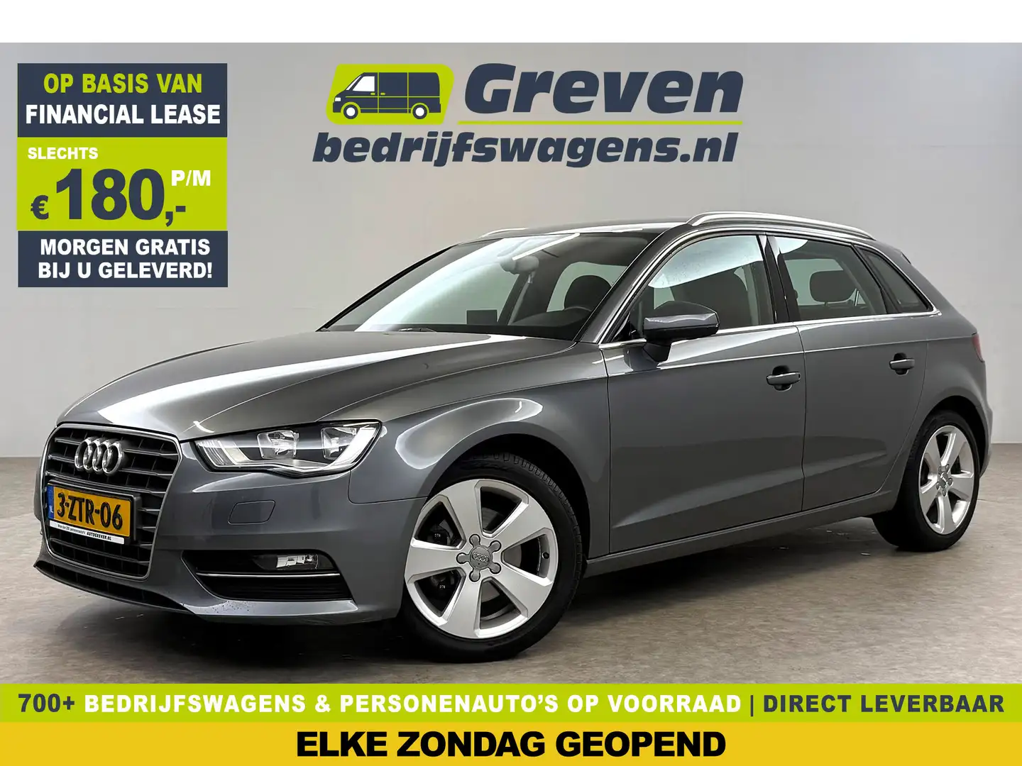 Audi A3 1.4 TFSI 150PK Pro Line | Airco | Cruise | Navi | Gris - 1
