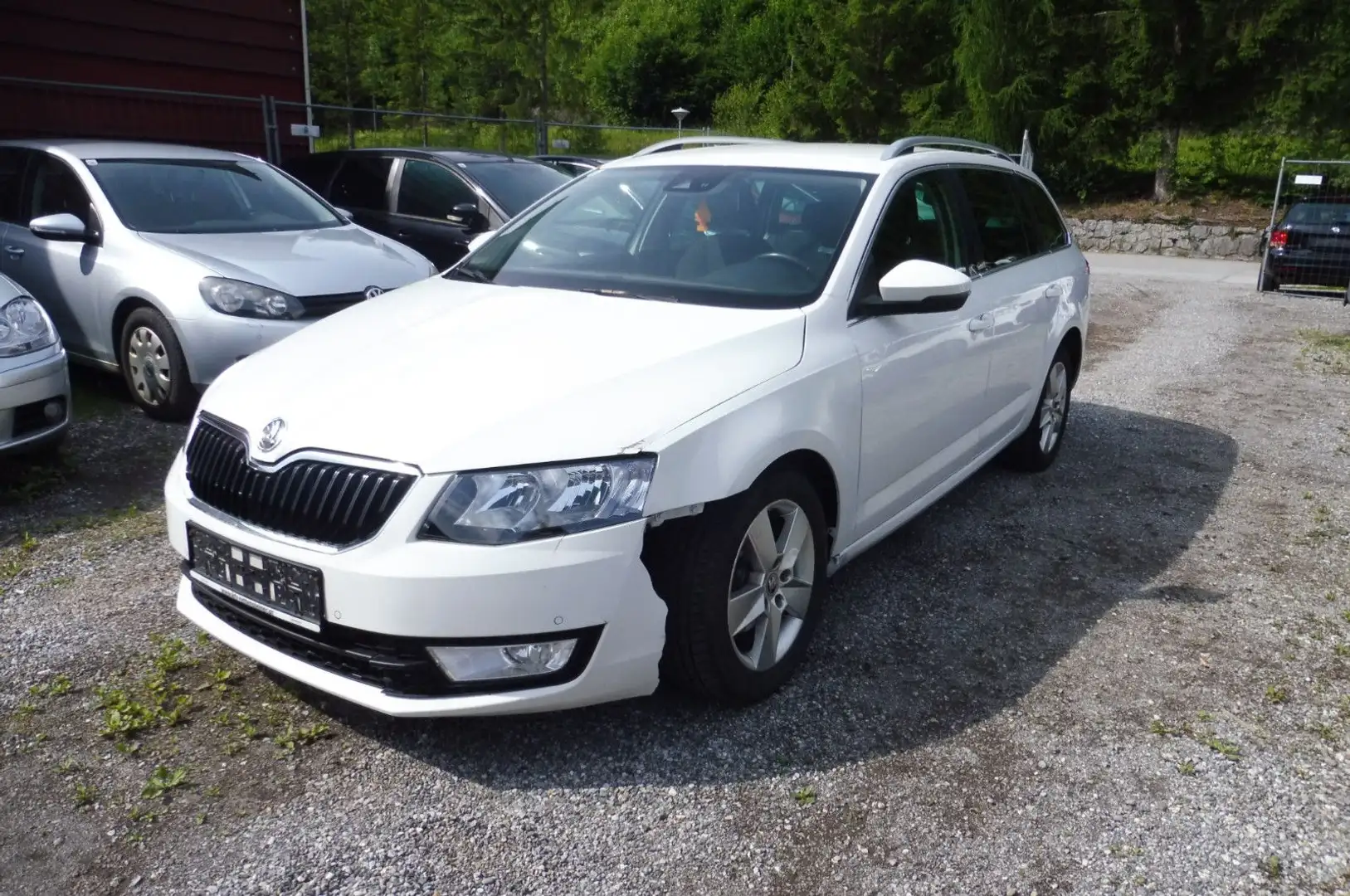 Skoda Octavia Combi Elegance 4x4 Wit - 2