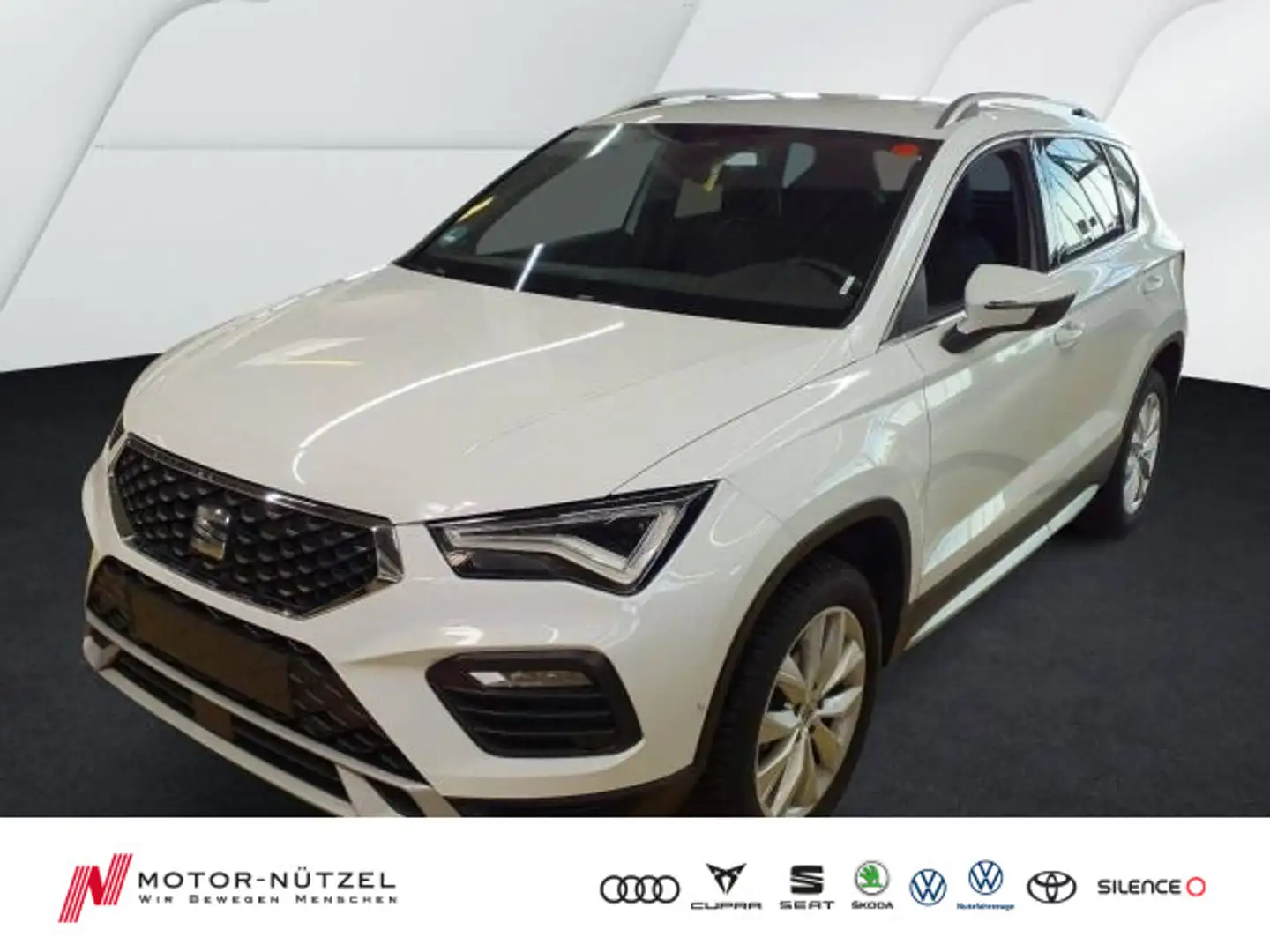 SEAT Ateca 1.5 TSI DSG XPERIENCE LED+NAVI+APP+ACC+SHZ Weiß - 1
