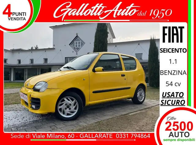 Fiat Seicento Sporting 1.1 benzina 54cv