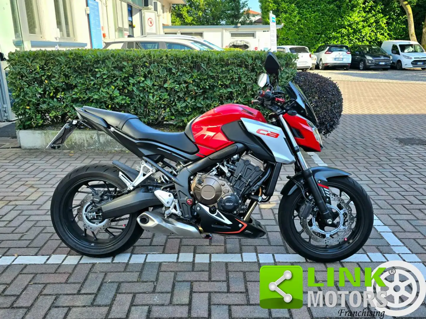 Honda CB 650 FA Roşu - 1