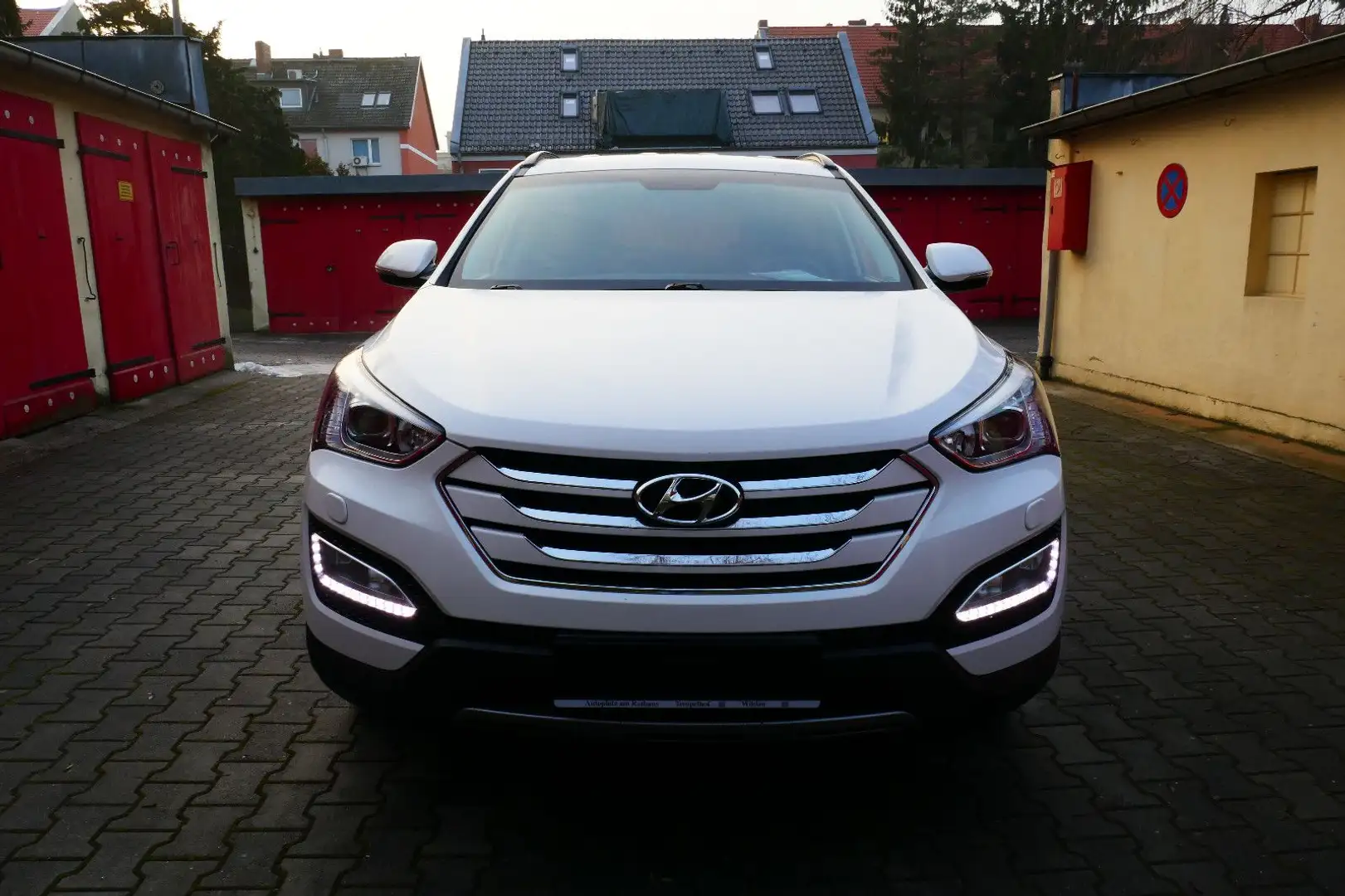 Hyundai SANTA FE Style 2WD Xenon / Navi Blanc - 2