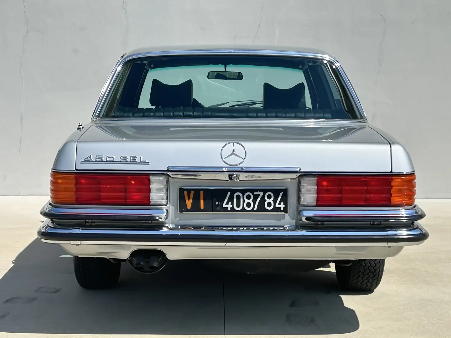 Mercedes-Benz 450 SEL Autom / Tetto / clima Plateado - 2