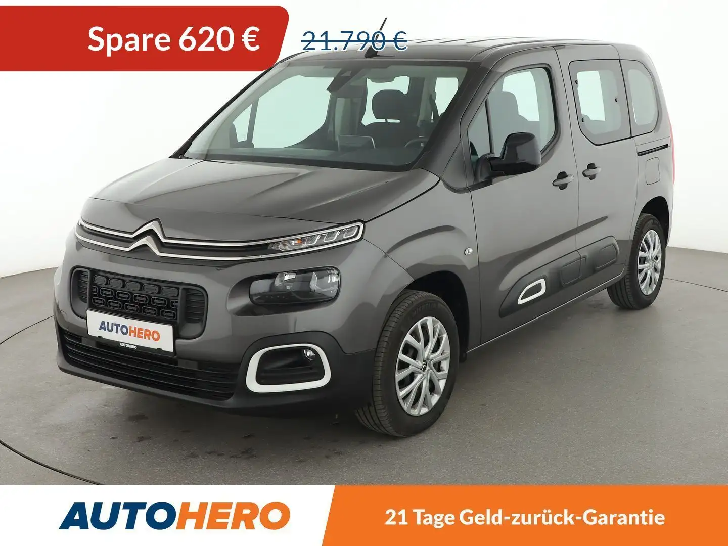 Citroen Berlingo 1.2 PureTech Feel M*TEMPO*CAM*PDC*SHZ* Grau - 1