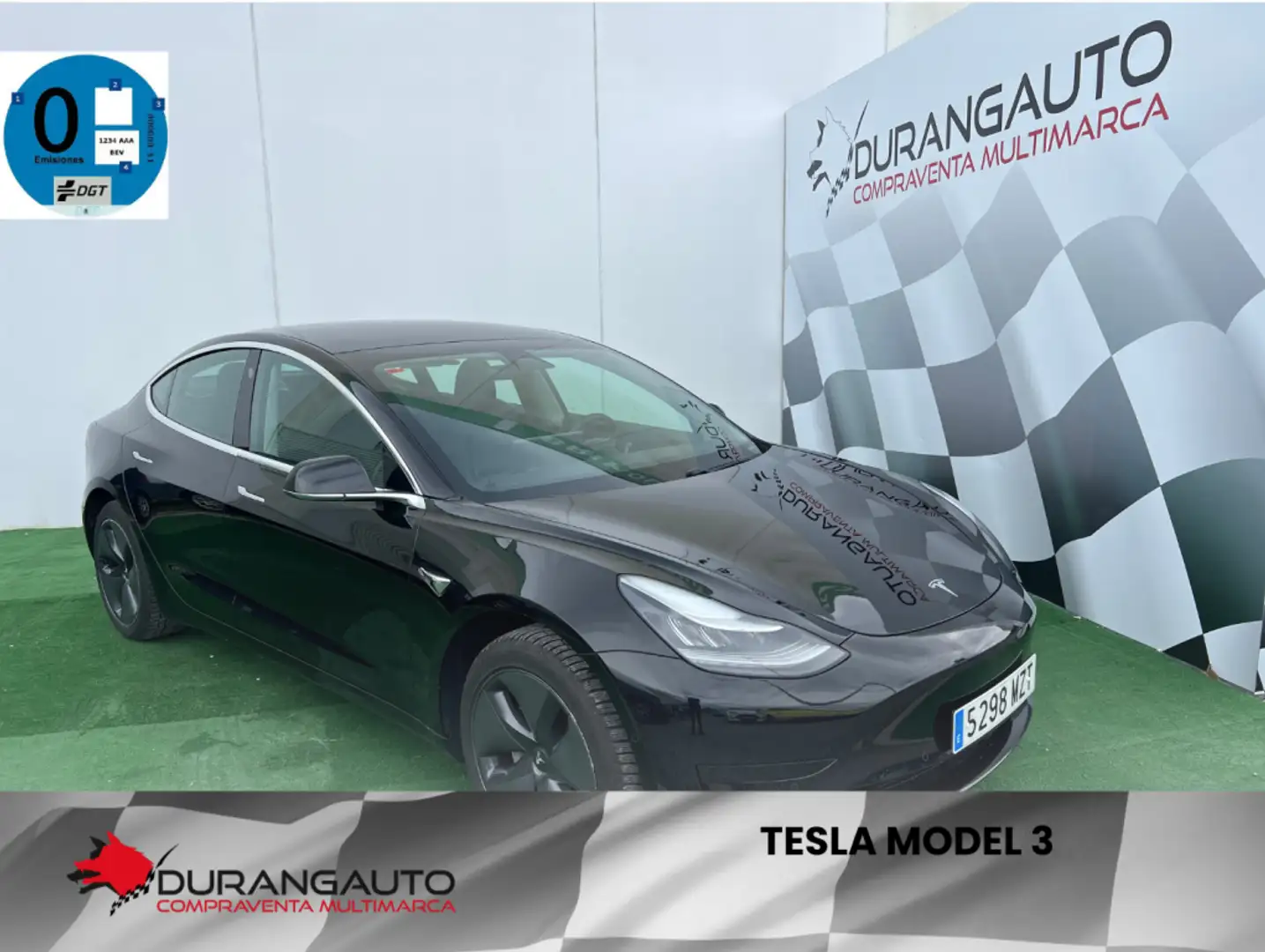 Tesla Model 3 Standard RWD Plus Negro - 1