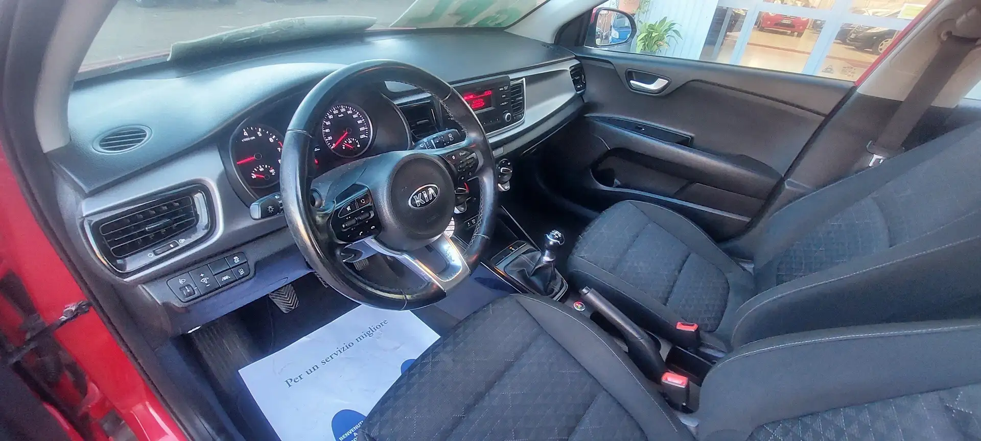 Kia Rio Rio IV 2017 1.2 eco Gpl  ADATTA AI NEOPATENTATI Rosso - 2
