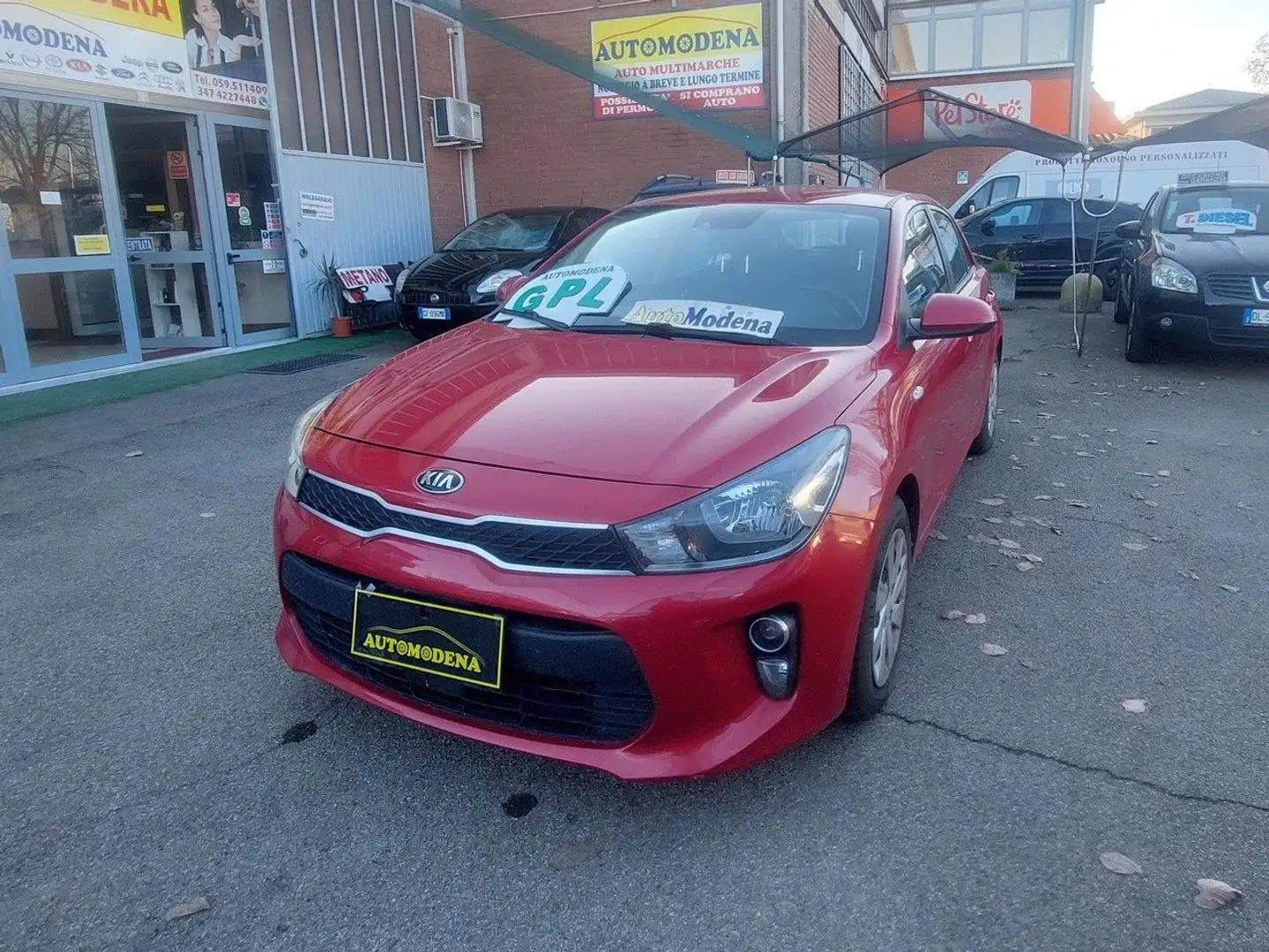 Kia Rio Rio IV 2017 1.2 eco Gpl  ADATTA AI NEOPATENTATI Rosso - 1