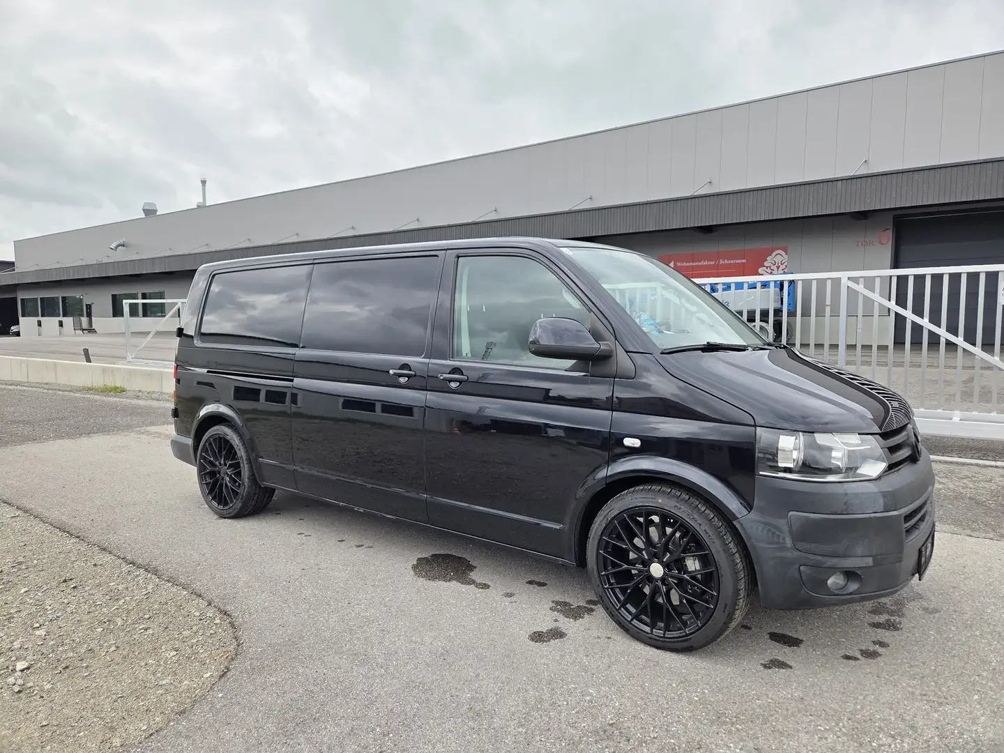 Volkswagen T5 Transporter LR 2 Einzelsitze Schwarz - 2