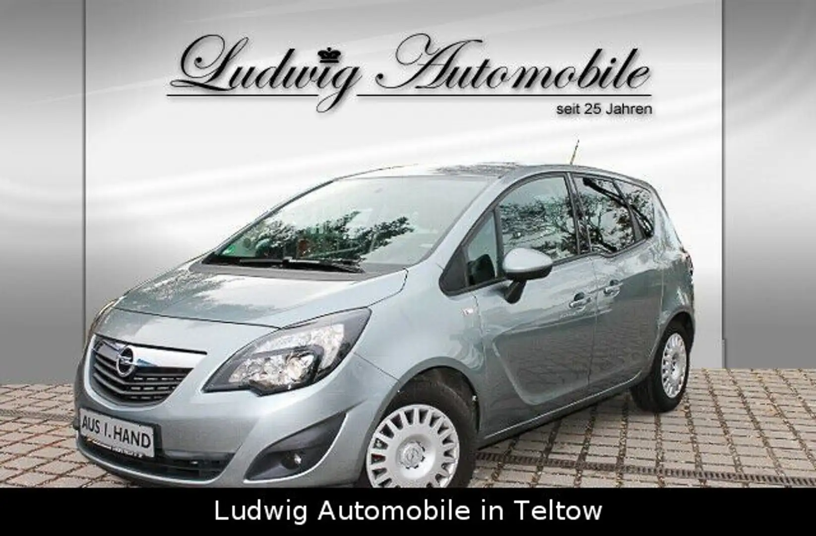 Opel Meriva B Design *Klima*Fahrradträger*PDC Silber - 1