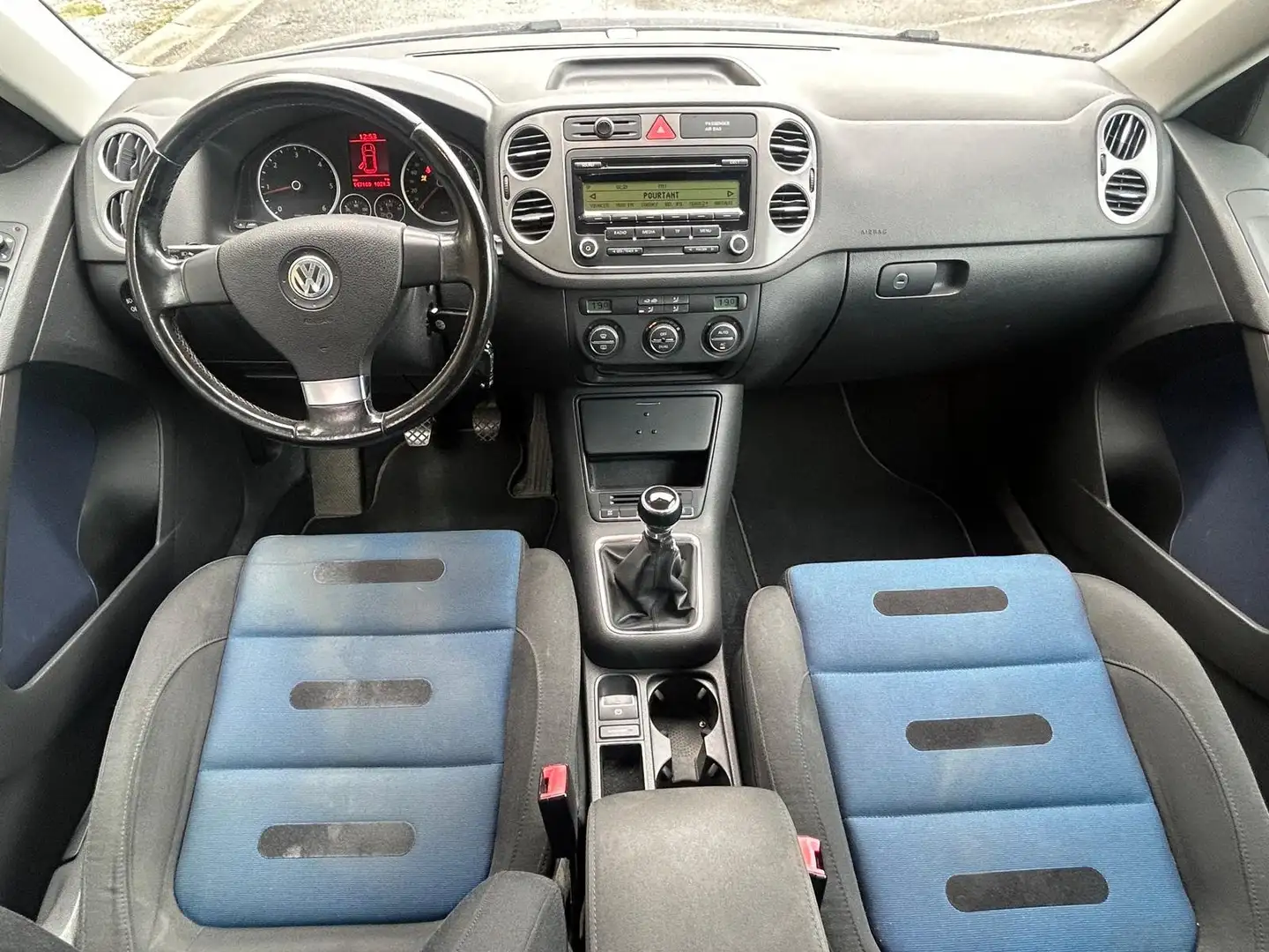 Volkswagen Tiguan Tiguan 2.0 CR TDi 4Motion Sport CLIMATISATION Bleu - 2