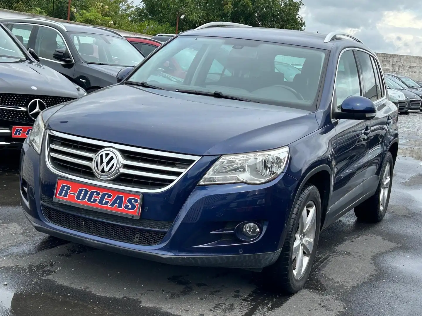 Volkswagen Tiguan Tiguan 2.0 CR TDi 4Motion Sport CLIMATISATION Bleu - 1