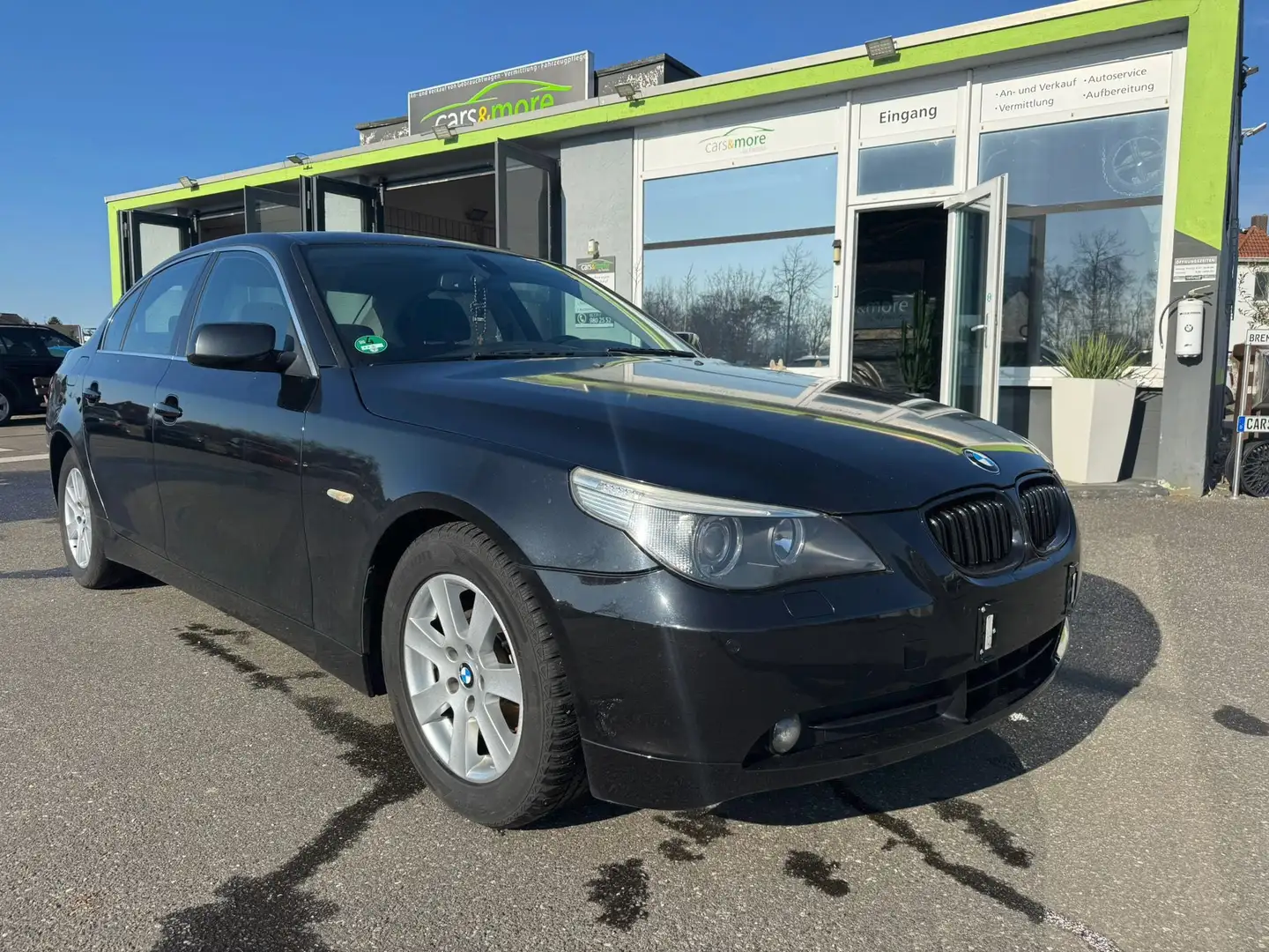 BMW 523 523i-Tüv -02.2028 Schwarz - 1