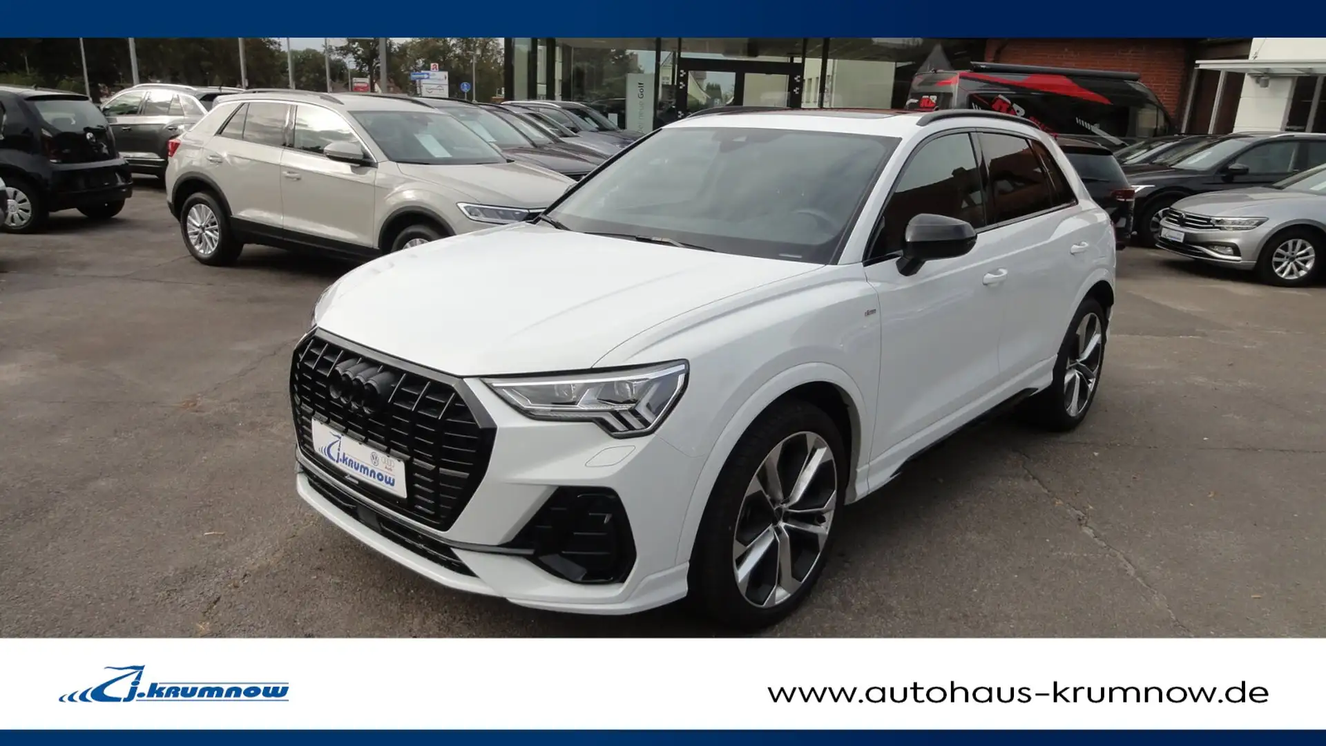 Audi Q3 Q3 35 TFSI S tronic S line Matrix LED+Navi Plus Weiß - 1