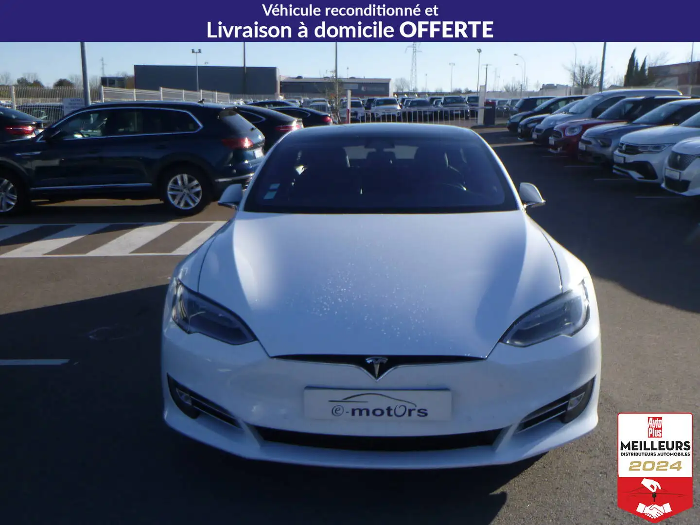 Tesla Model S 75D Dual Motor Fehér - 2