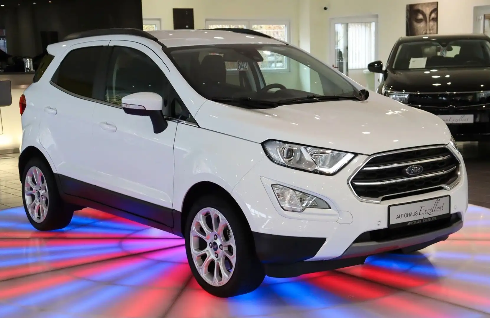 Ford EcoSport Titanium *LED*PDC*SHZ*LEDER*KLIMA*MFL* Weiß - 2