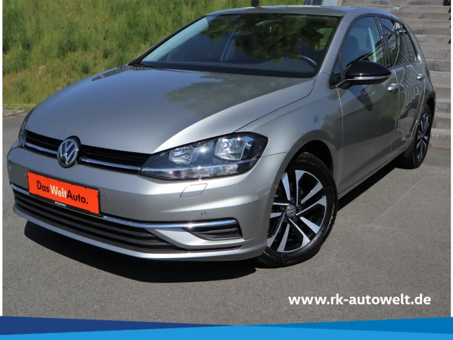 Volkswagen Golf Start-Stopp BMT EU6d-T 7 VII IQ.DRIVE 1.0 TSI 6-Ga Zilver - 1