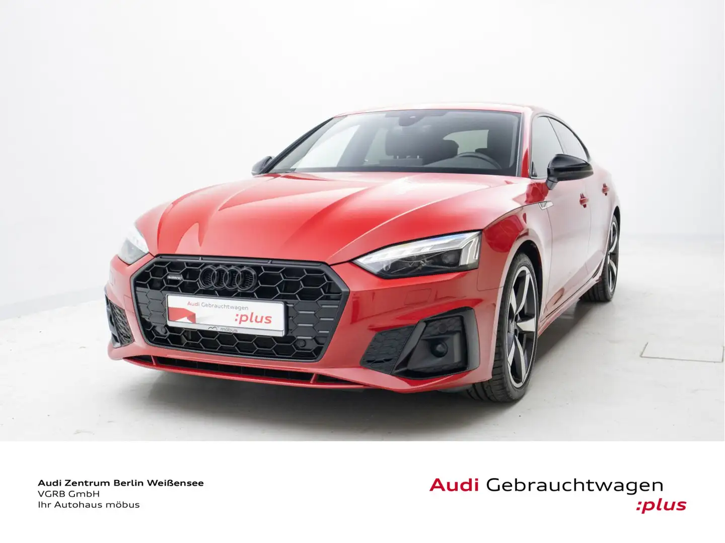 Audi A5 40 TDI S-TRO*S-LINE*QUA*MATRIX*NAVI Rouge - 2
