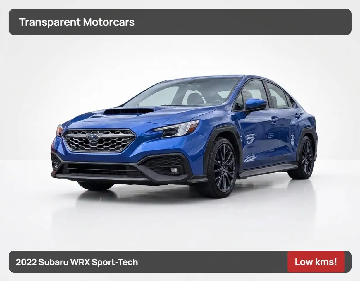 2022 Subaru WRX