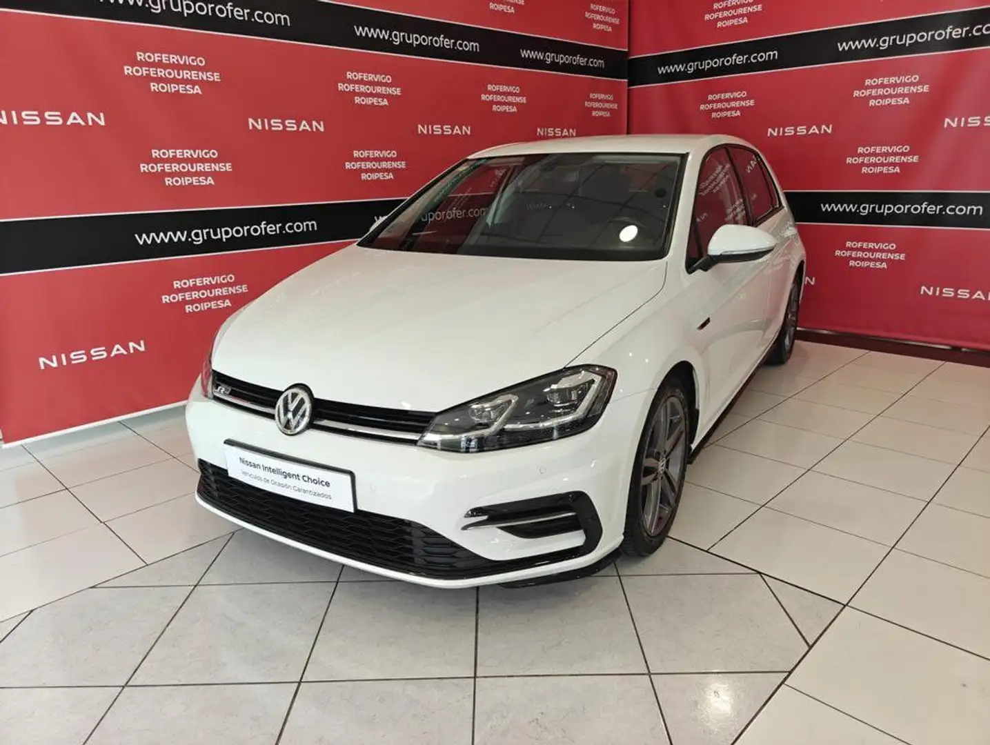 Volkswagen Golf 2.0TDI Sport DSG7 110kW Wit - 1