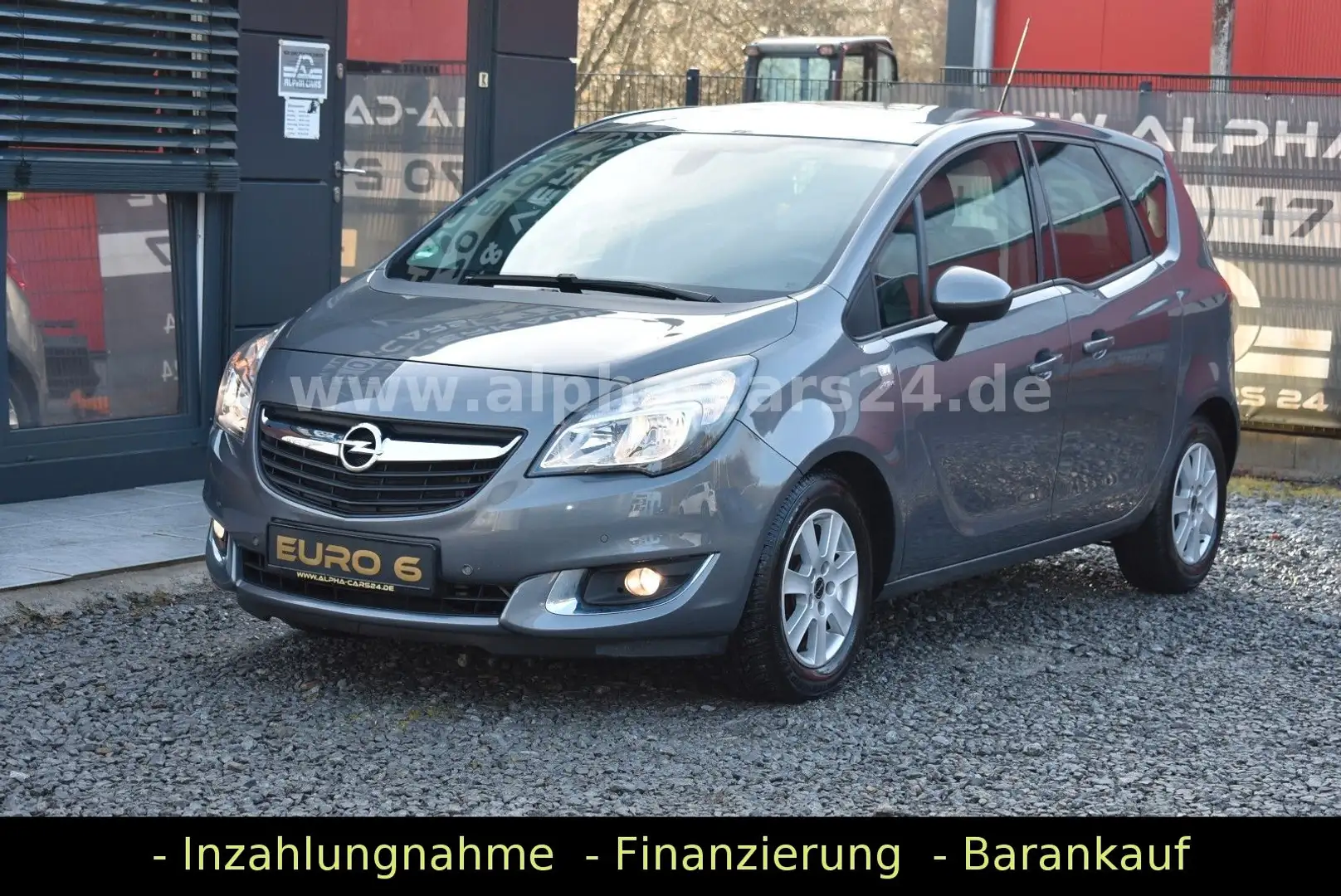 Opel Meriva B Drive Lenkradhzg Temp. Klima Euro6 Grau - 1