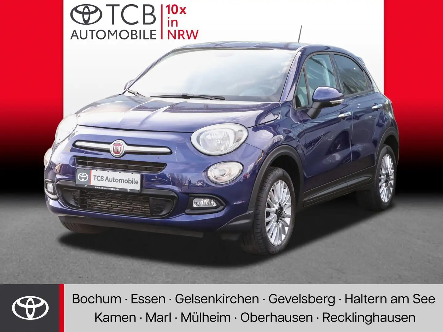 Fiat 500X 1.4 MultiAir Pop Star 4x2 SHZ PDC KLIMA BT ZV Blu/Azzurro - 1