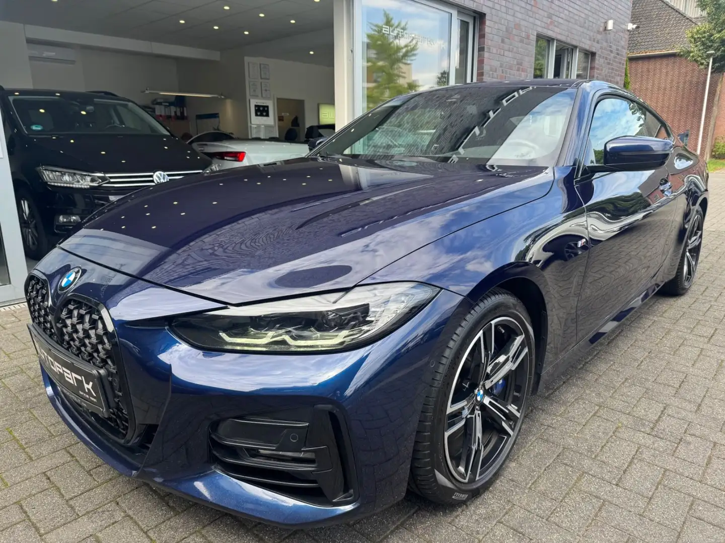 BMW 420 d xDr Coupe M Sport Pro h&k HUD ACC StHz CAM Bleu - 1