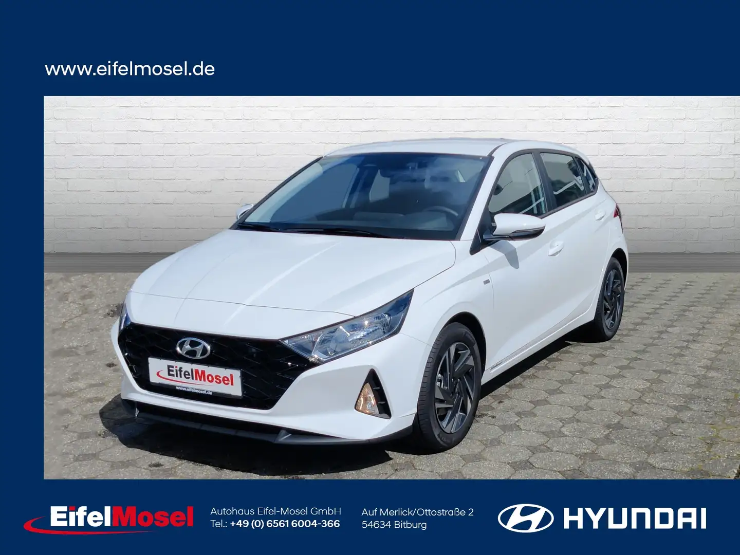 Hyundai i20 1.0 T-GDi (MJ23) *Select* 48V DCT Funktion.1 /FLA/ White - 1