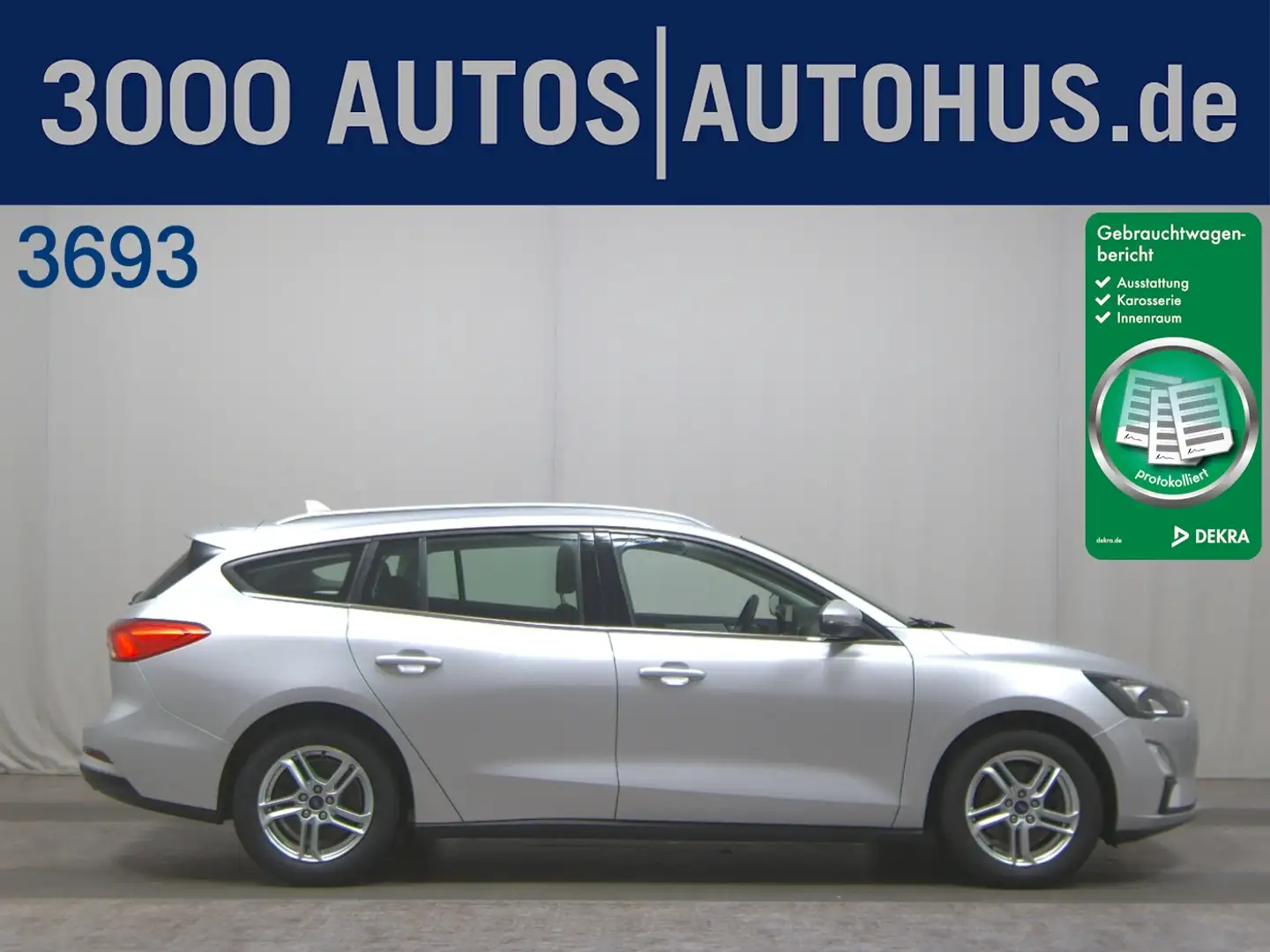 Ford Focus Turnier 1.0 EB Cool&Connect Navi LED RFK Silber - 1