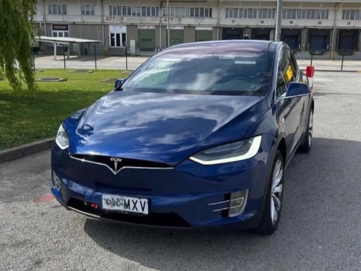 Tesla Model X Model X 100D Long Range AWD Azul - 1