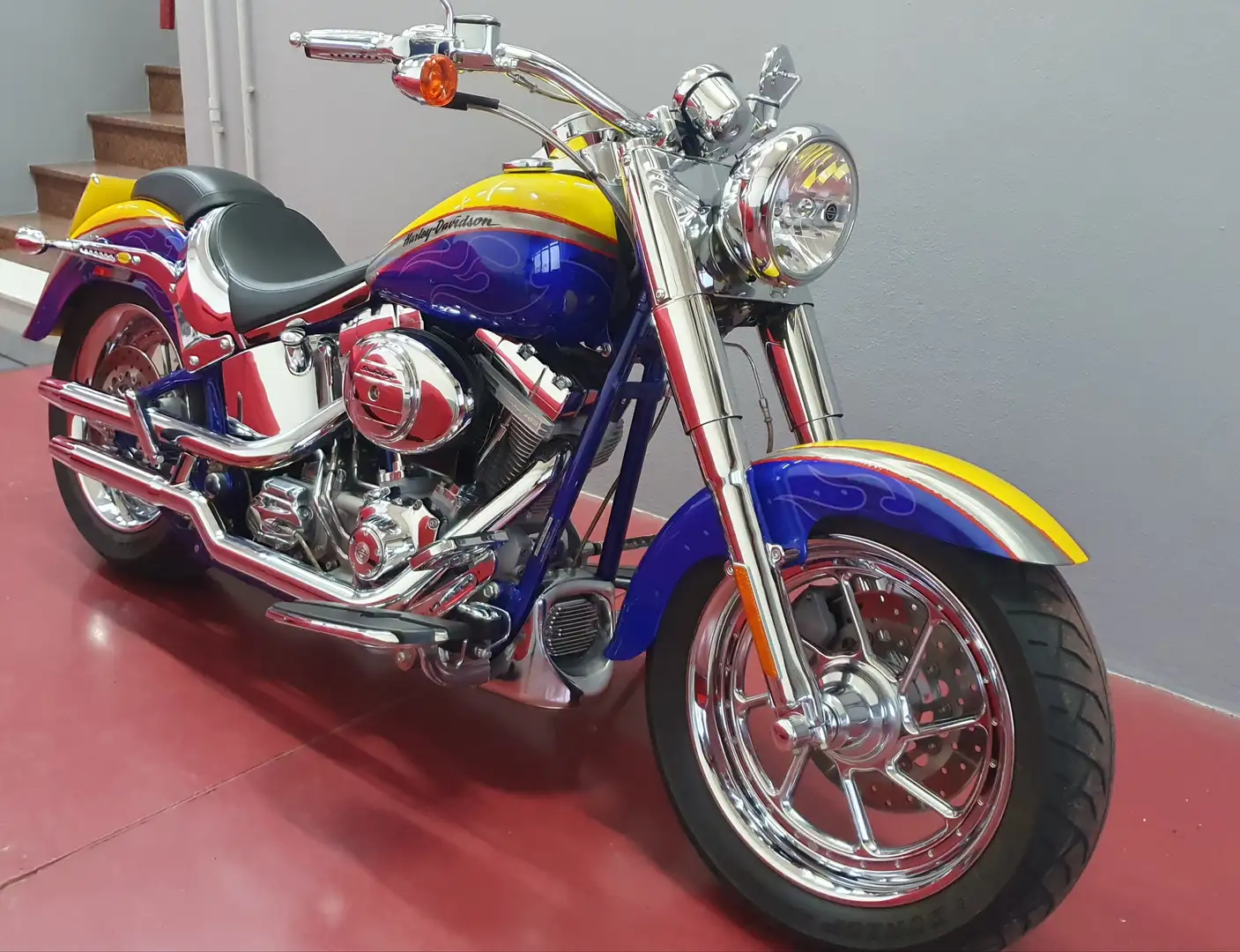 Harley-Davidson Fat Boy "Screamin Eagle 103" - 1690 cc Żółty - 2