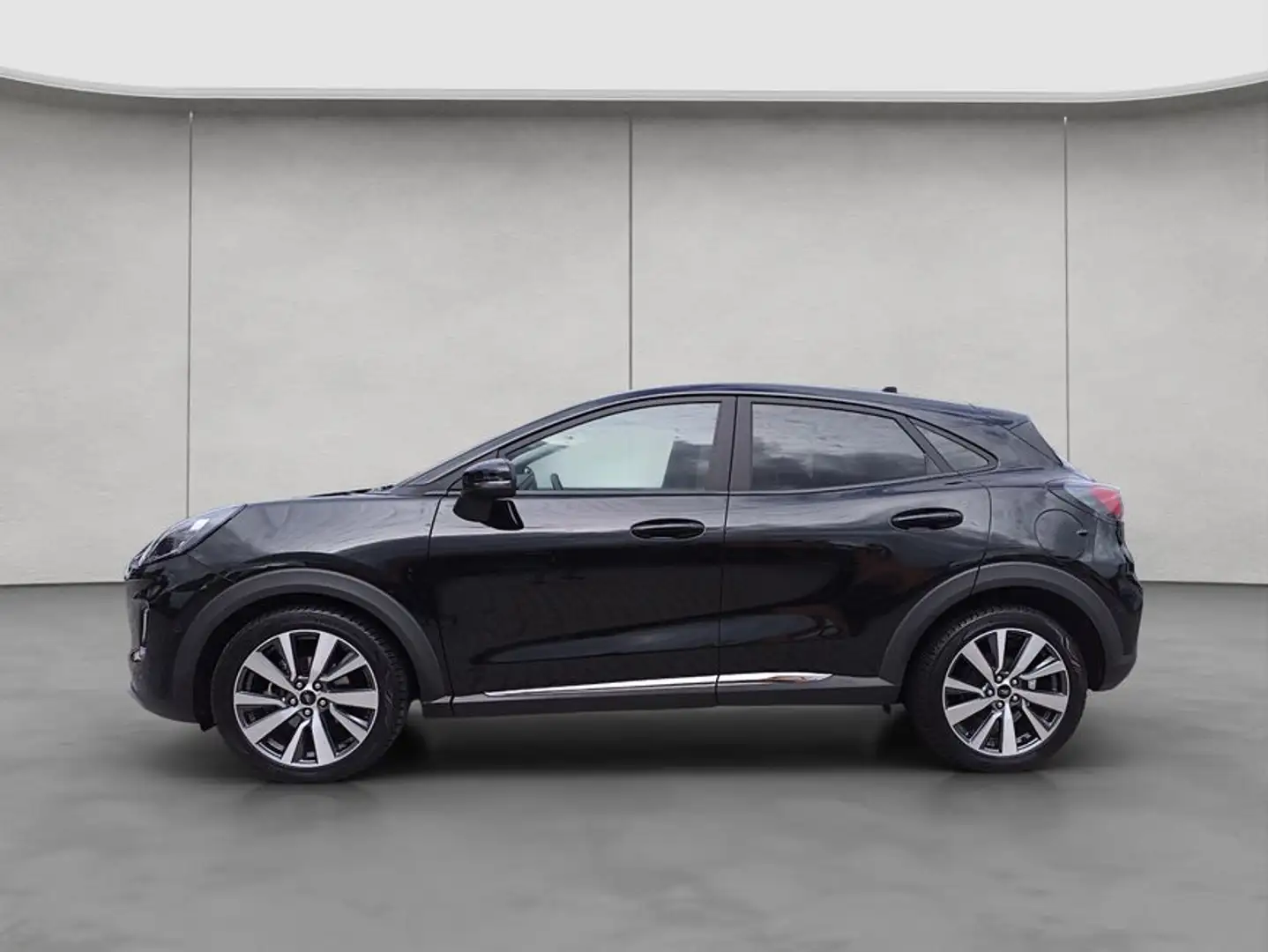 Ford Puma 1.0 EcoBoost Hybrid TITANIUM X LED RFC Allw. Schwarz - 2