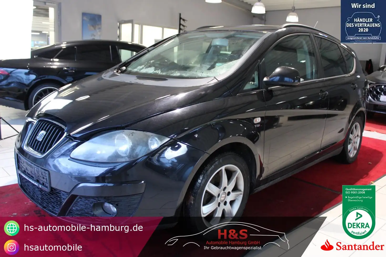 SEAT Altea XL Reference Ecomotive motor läuft unruhig Fekete - 1