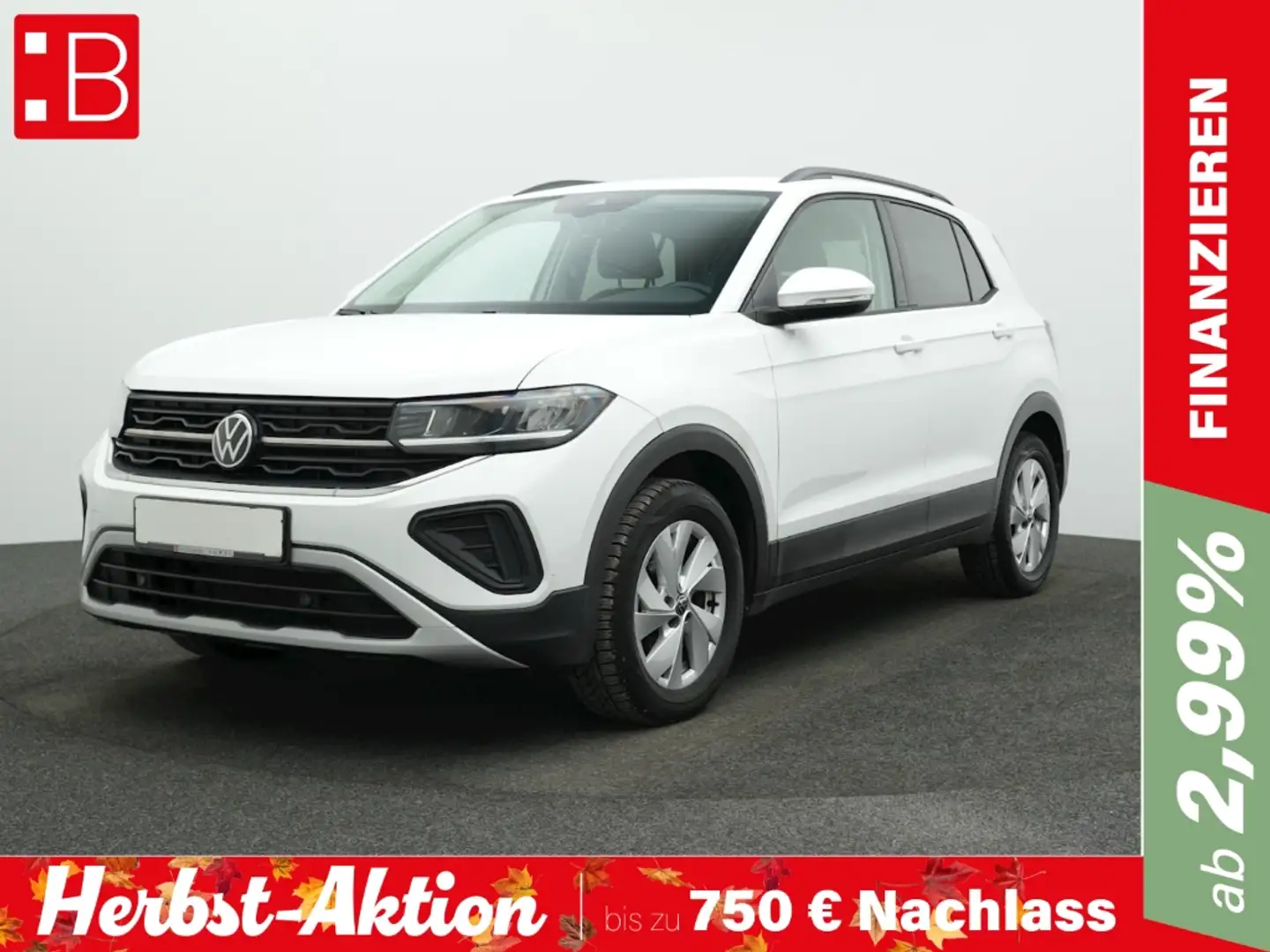 Volkswagen T-Cross 1.0 TSI Life LED 16 APP KAMERA ACC PDC DIG.COCKPIT Wit - 1