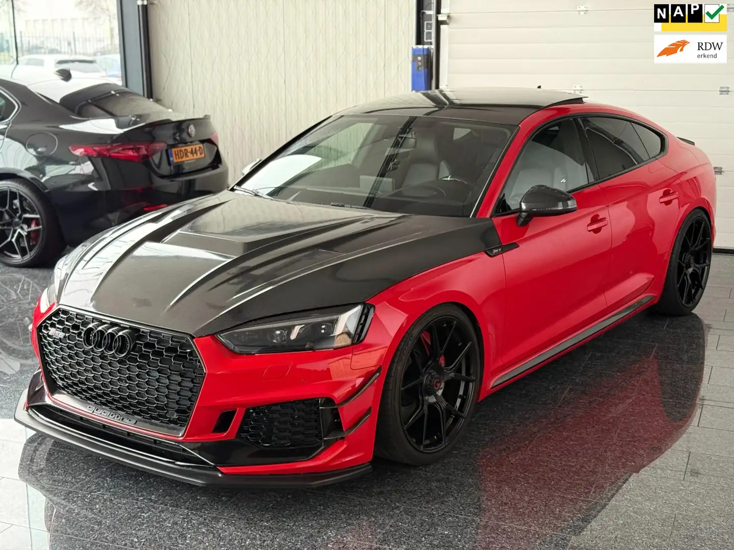 Audi A5 Sportback 2.9 TFSI RS5 Quattro 2019 545PK Rood Zwart - 1