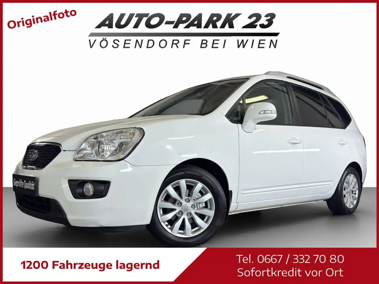 Kia Carens Carens CRDi*NUR 99.000KM**NEUES-PICKER 6/2027 Weiß - 1