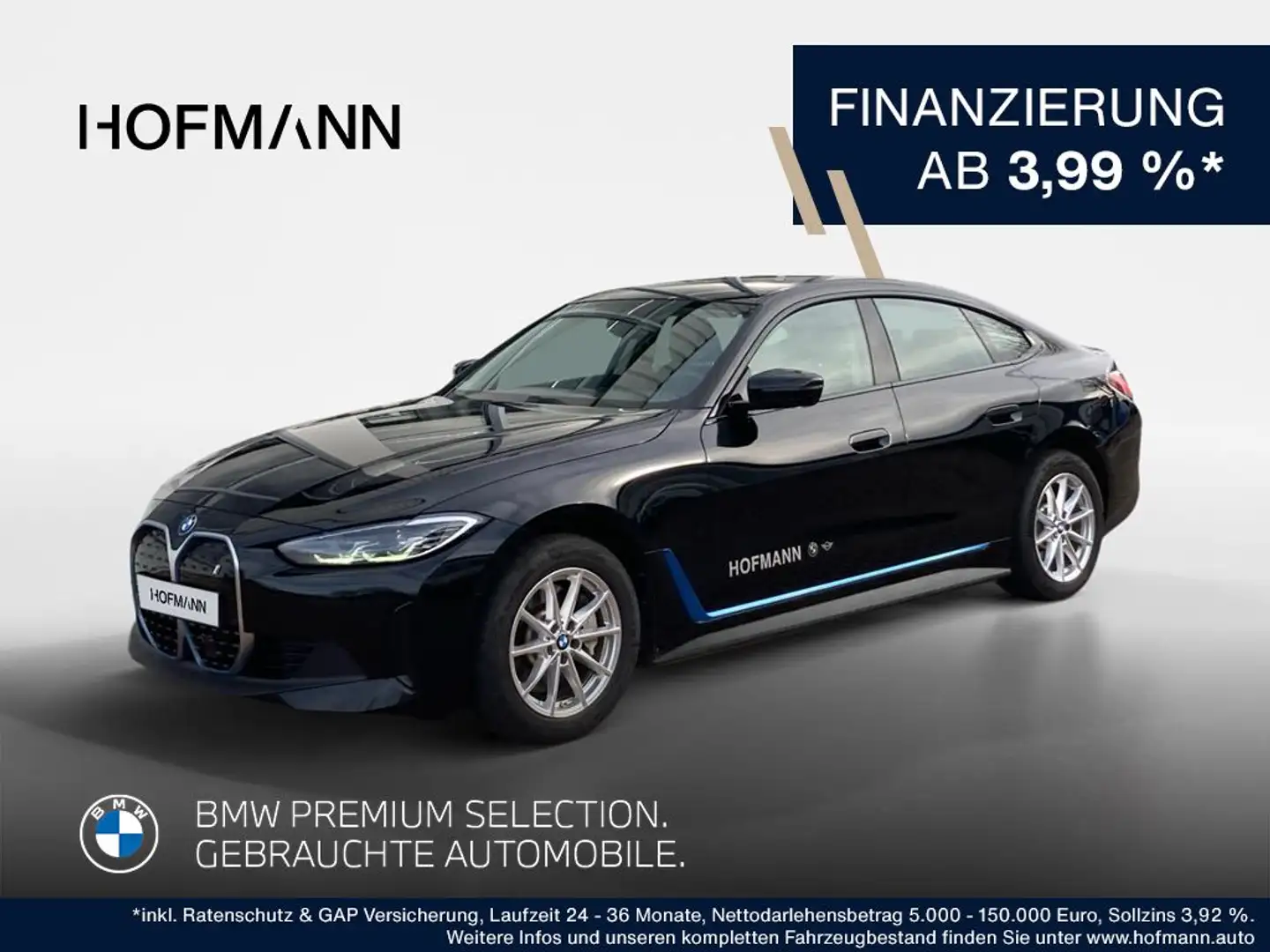 BMW i4 Schwarz - 1