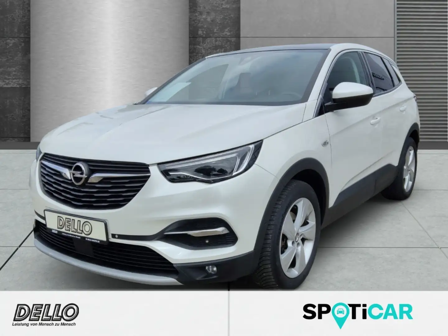 Opel Grandland X INNOVATION 1.2 Turbo Panorama Navi LED Dyn. Kurven Alb - 1