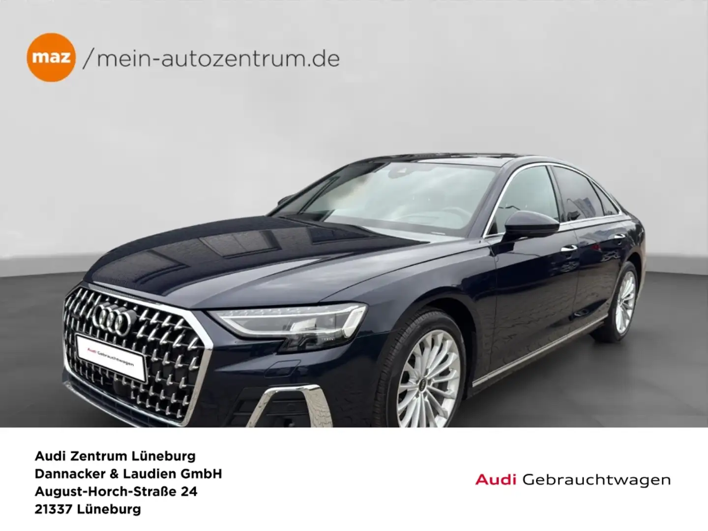 Audi A8 50 3.0 TDI quattro Alu Matrix-LED AHK Pano B&O Hea Blau - 1