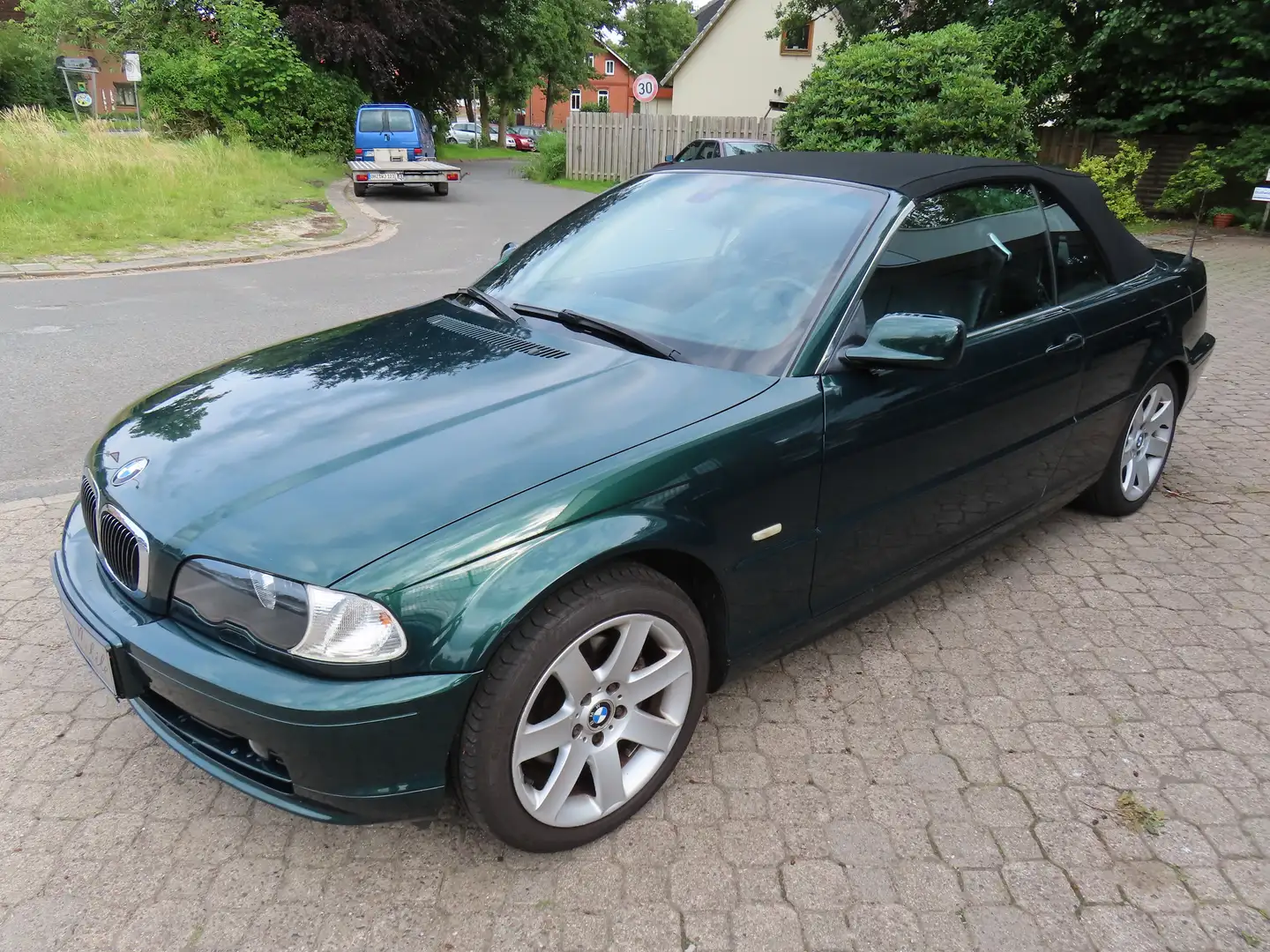 BMW 320 Ci Cabrio E46 *unverbastelt*Scheckheft*Xenon*MFL* Vert - 2