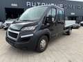 Peugeot Boxer Pritsche Doka. 435 L4 BlueHDi 7-Sitz/Klima Siyah - thumbnail 1