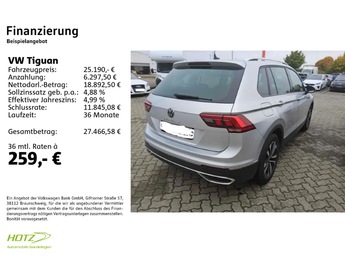 Volkswagen Tiguan 2.0 TDI DSG United AHK/LED/ACC Argent - 2