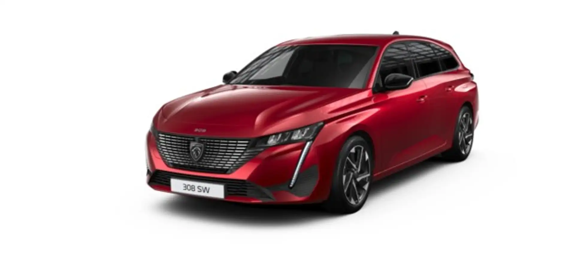Peugeot 308 SW 1.6 Hybrid Allure EAT8 180 Rojo - 1