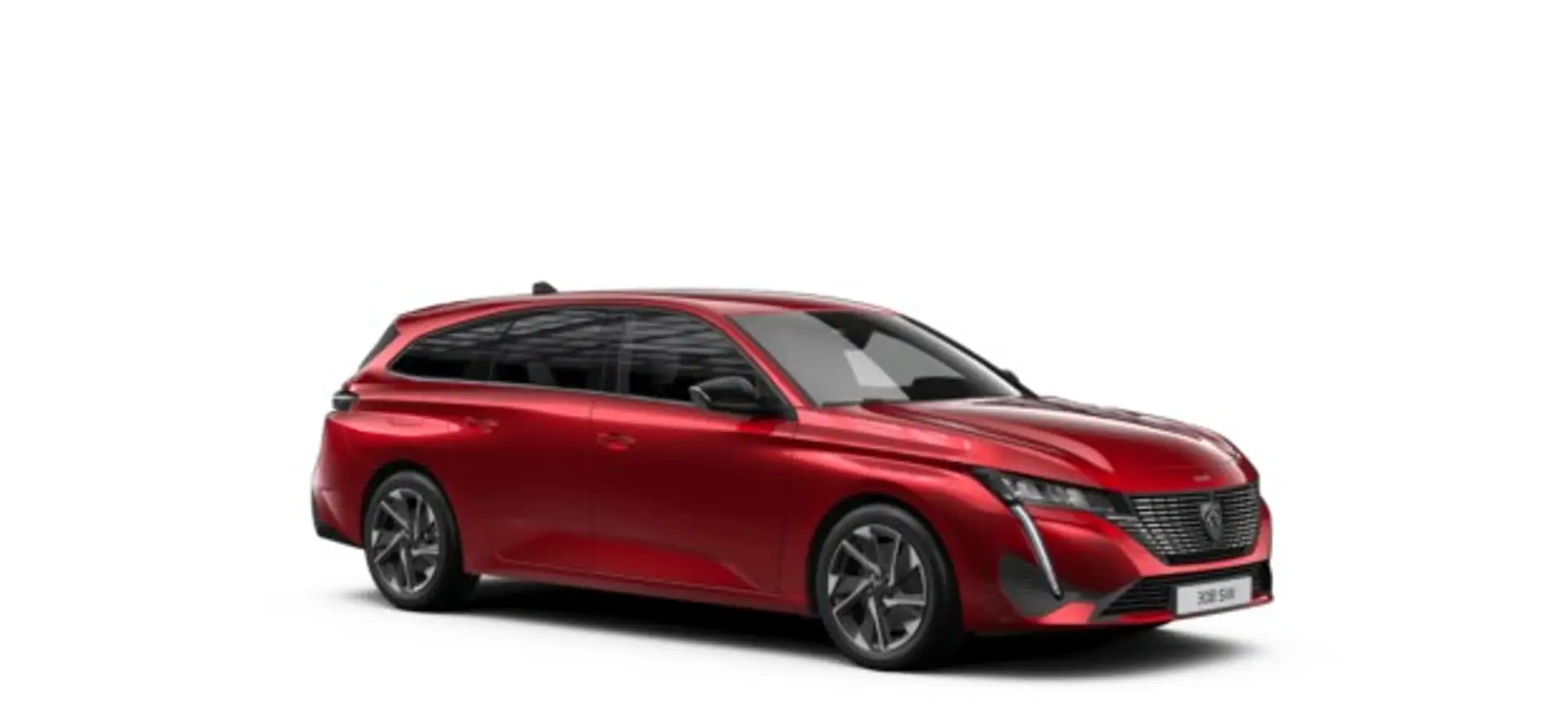 Peugeot 308 SW 1.6 Hybrid Allure EAT8 180 Rojo - 2