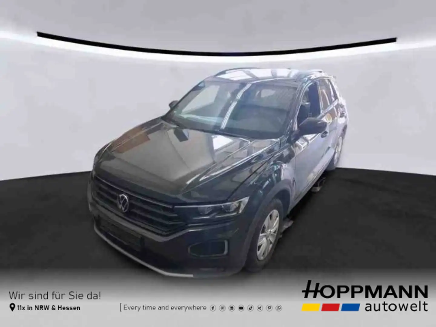 Volkswagen T-Roc T-ROC 1.5 TSI DSG Sport LED AHK Navi Kamera Grau - 1